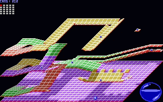 Bouncin' Ferno -- isometric color platforms by the FTA