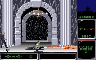 Task Force -- side-scrolling action on the Washington DC level