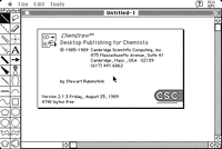 ChemDraw screenshot